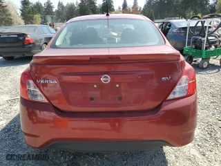 2019 Nissan Versa Sedan SV with VIN 3N1CN7AP4KL836700, listed as a Copart auction lot 54002575 with 49,387 mi miles and Salvage Title. Bid and sale history available at carsss.com. Image 6.