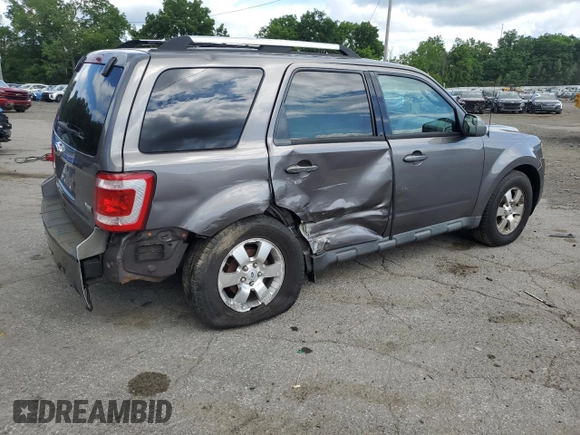2012 Ford Escape Limited with VIN 1FMCU9EG0CKA70078, listed as a Copart auction lot 63184945 with 191,530 mi miles and Salvage title. Bid and sale history available at DreamBid. Image 3.