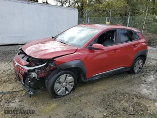 2021 Hyundai Kona Electric Limited with VIN KM8K33AG7MU135502, listed as a Copart auction lot 74057123 with 62,527 mi miles. Bid and sale history available at carsss.com. Image 1.