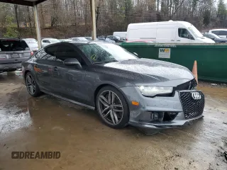 2016 Audi S7 with VIN WAUW2AFC6GN071516, listed as a Copart auction lot 44250045 with 41,986 mi miles and Salvage Title. Bid and sale history available at carsss.com. Image 4.