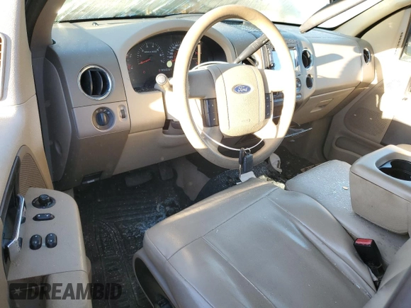 2006 Ford F-150 XL with VIN 1FTRF14WX6KB37907, listed as a Copart auction lot 76705714 with 722,973 mi miles and Salvage Title. Bid and sale history available at carsss.com. Image 8.