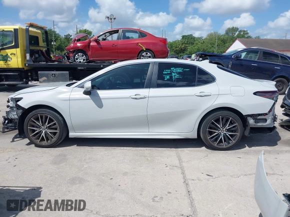 2023 Toyota Camry SE with VIN 4T1T11AK6PU172984, listed as a IAAI auction lot 41939130 with 55,169 mi miles and . Bid and sale history available at DreamBid. Image 15.
