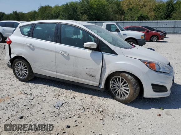 2016 Ford C-Max Energi SEL with VIN 1FADP5CU6GL112020, listed as a Copart auction lot 68438353 with 49,205 mi miles. Bid and sale history available at carsss.com. Image 4.