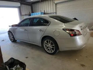 2014 Nissan Maxima S with VIN 1N4AA5AP1EC457227, listed as a Copart auction lot 46235375 with 160,468 mi miles and Salvage Title. Bid and sale history available at DreamBid. Image 2.