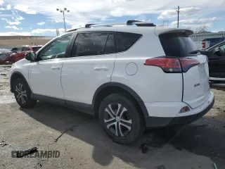 2018 Toyota RAV4 LE with VIN 2T3BFREVXJW741009, listed as a Copart auction lot 46268685 with 53,467 mi miles and Salvage Title. Bid and sale history available at DreamBid. Image 2.