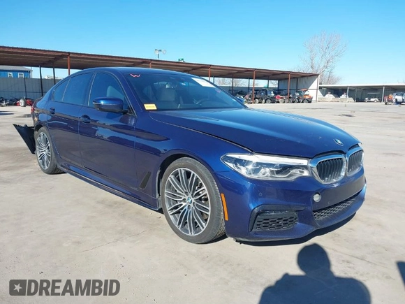 2019 BMW 5 Series 540i with VIN WBAJE5C56KG919325, listed as a IAAI auction lot 41712632 with 71,413 mi miles and . Bid and sale history available at DreamBid. Image 1.
