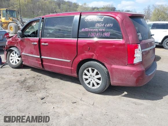 2012 Chrysler Town & Country Touring-L with VIN 2C4RC1CG2CR118526, listed as a IAAI auction lot 42034318 with 337,747 mi miles. Bid and sale history available at carsss.com. Image 3.