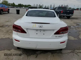 2012 Lexus IS 250 C with VIN JTHFF2C23C2524901, listed as a Copart auction lot 53550135 with 67,652 mi miles and Salvage title. Bid and sale history available at DreamBid. Image 6.