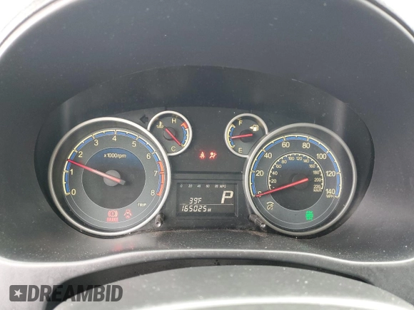 2013 Suzuki SX4 with VIN JS2YB5A44D6100218, listed as a Copart auction lot 43558615 with 165,025 mi miles and Salvage Title. Bid and sale history available at DreamBid. Image 9.