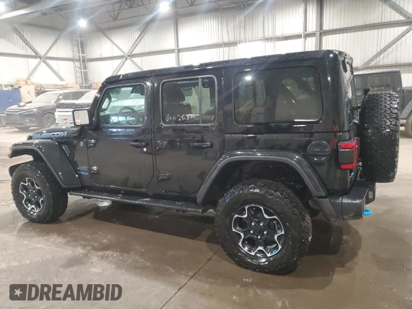 2022 Jeep Wrangler Unlimited Rubicon with VIN 1C4JJXR68NW259728, listed as a Copart auction lot 54884685 with 87,262 mi miles and Clean title. Bid and sale history available at DreamBid. Image 2.