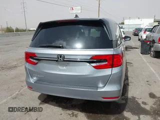 2024 Honda Odyssey EX-L with VIN 5FNRL6H67RB046630, listed as a IAAI auction lot 41933690 with 35,880 mi miles and . Bid and sale history available at DreamBid. Image 16.
