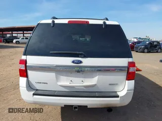 2015 Ford Expedition Max Limited with VIN 1FMJK1KT3FEF23726, listed as a IAAI auction lot 41626006 with 87,404 mi miles. Bid and sale history available at carsss.com. Image 16.
