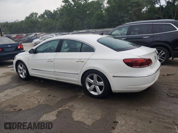 2013 Volkswagen CC Sport with VIN WVWBN7AN8DE555476, listed as a Copart auction lot 62696464 with 110,416 mi miles and Salvage Title. Bid and sale history available at carsss.com. Image 2.