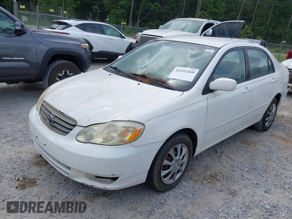 2003 Toyota Corolla CE with VIN 1NXBR32E73Z147109, listed as a IAAI auction lot 42152369 with 207,469 mi miles and . Bid and sale history available at DreamBid. Image 2.
