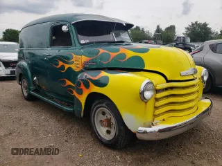 1949 Chevrolet Chevy Van z VIN 21GPA12893, wystawiony jako Copart lot #62034984 z przebiegiem 62 772 mil mil oraz Szkody całkowita. Historia ofert i sprzedaży dostępna na DreamBid. Obrazek 4.