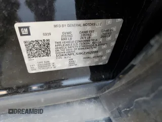 2019 GMC Acadia Denali with VIN 1GKKNPLS8KZ252095, listed as a Copart auction lot 48185285 with 62,175 mi miles and Salvage Title. Bid and sale history available at carsss.com. Image 13.