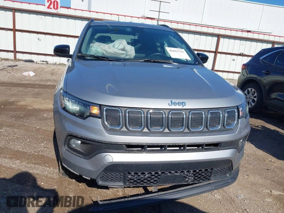 2022 Jeep Compass Latitude Lux с VIN 3C4NJDFB4NT207889, выставлен на аукционе IAAI как лот 41023713 с пробегом 41 405 миль миль и . История ставок и продаж доступна на DreamBid. Изображение 12.