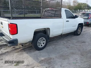 2017 Chevrolet Silverado 1500 LS with VIN 1GCNCNEH0HZ311542, listed as a IAAI auction lot 41564768 with 1 mi miles. Bid and sale history available at carsss.com. Image 4.