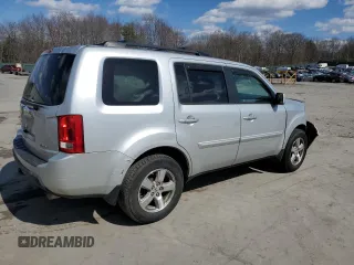 2009 Honda Pilot EX-L with VIN 5FNYF48559B020820, listed as a Copart auction lot 50194345 with 0 mi miles and Salvage Title. Bid and sale history available at carsss.com. Image 3.