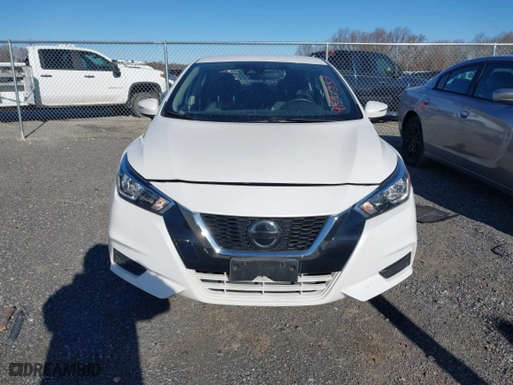 2021 Nissan Versa SV with VIN 3N1CN8EV8ML847281, listed as a IAAI auction lot 41017537 with 71,676 mi miles. Bid and sale history available at carsss.com. Image 12.