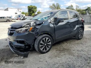 2017 Buick Encore Essence with VIN KL4CJCSB2HB043386, listed as a Copart auction lot 53106675 with 52,895 mi miles and Salvage Title. Bid and sale history available at carsss.com. Image 1.