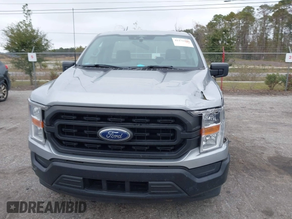 2022 Ford F-150 XL with VIN 1FTMF1CP3NKD75522, listed as a IAAI auction lot 41172250 with 42,956 mi miles. Bid and sale history available at carsss.com. Image 12.