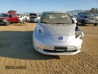 2013 Nissan LEAF S with VIN 1N4AZ0CP0DC400329, listed as a Copart auction lot 46677055 with 45,484 mi miles and Salvage Title. Bid and sale history available at carsss.com. Image 11.