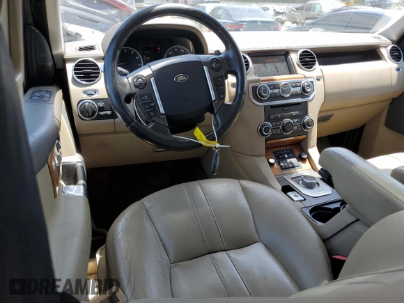 2015 Land Rover LR4 HSE with VIN SALAG2V65FA773244, listed as a Copart auction lot 56894085 with 96,422 mi miles and Salvage title. Bid and sale history available at DreamBid. Image 8.