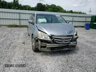 2005 Honda Odyssey EX-L with VIN 5FNRL38765B088756, listed as a Copart auction lot 57071365 with 243,277 mi miles and Salvage title. Bid and sale history available at DreamBid. Image 13.
