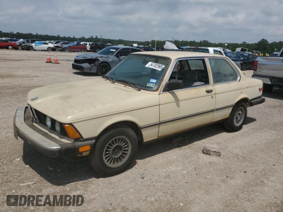 1980 BMW 3 Series z VIN 7158766, wystawiony jako Copart lot #54702995 z przebiegiem 159 080 mil mil oraz Czysty tytuł • Clean title. Historia ofert i sprzedaży dostępna na DreamBid. Obrazek 1.
