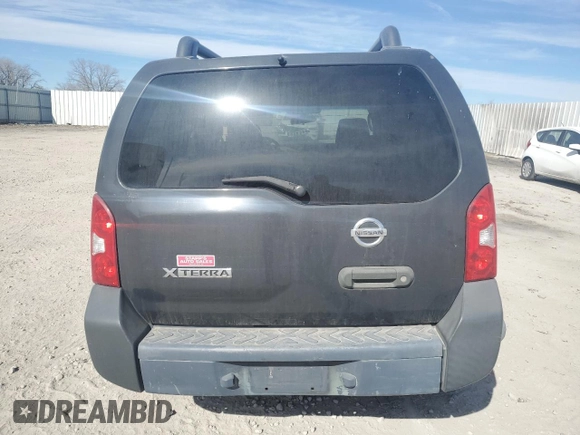2007 Nissan Xterra SE with VIN 5N1AN08W17C544588, listed as a Copart auction lot 46163465 with 187,732 mi miles and Salvage Title. Bid and sale history available at carsss.com. Image 6.