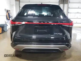 2025 Lexus RX with VIN 2T2BBMCA7SC066001, listed as a Copart auction lot 43270215 with 3,946 mi miles and Salvage Title. Bid and sale history available at carsss.com. Image 6.