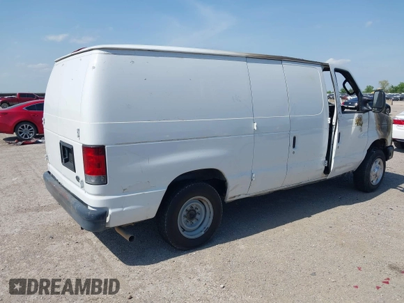 2013 Ford Econoline Cargo Commercial with VIN 1FTNE1EW6DDA69266, listed as a IAAI auction lot 42040253 with Not provided miles and . Bid and sale history available at DreamBid. Image 4.