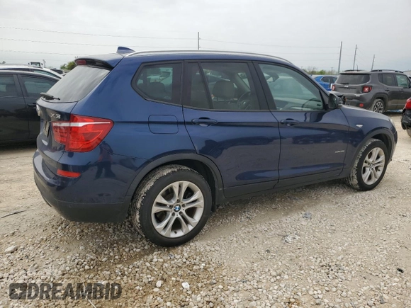 2017 BMW X3 xDrive35i with VIN 5UXWX7C57H0S20011, listed as a Copart auction lot 50732285 with 36,894 mi miles and Clean Title. Bid and sale history available at DreamBid. Image 3.