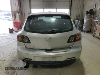 2005 Mazda 3 s with VIN JM1BK143951306838, listed as a Copart auction lot 52993885 with 202,423 mi miles and Salvage Title. Bid and sale history available at carsss.com. Image 6.