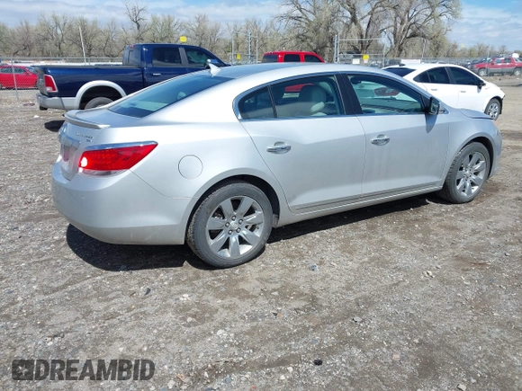 2011 Buick LaCrosse CXL with VIN 1G4GC5ED3BF120482, listed as a IAAI auction lot 42097134 with 111,424 mi miles and . Bid and sale history available at DreamBid. Image 4.