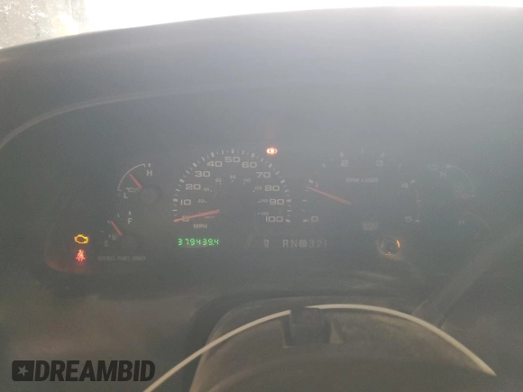 2005 Ford Excursion Special Serv with VIN 1FMSU41P95EA92439, listed as a Copart auction lot 45586135 with 379,439 mi miles and Salvage Title. Bid and sale history available at DreamBid. Image 9.