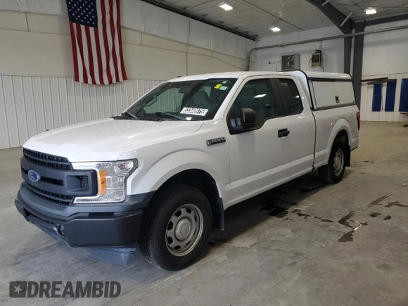 2018 Ford F-150 XL with VIN 1FTEX1CB6JKF23226, listed as a Copart auction lot 53340975 with 188,776 mi miles and Clean Title. Bid and sale history available at carsss.com. Image 1.