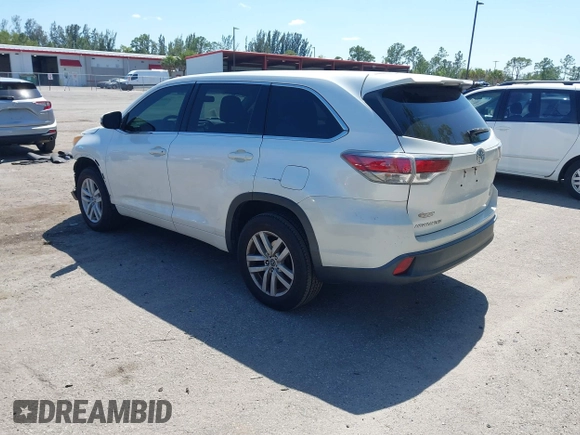 2016 Toyota Highlander LE Plus z VIN 5TDZKRFH4GS127117, wystawiony jako IAAI lot #42054767 z przebiegiem 167 253 mil mil oraz . Historia ofert i sprzedaży dostępna na DreamBid. Obrazek 3.