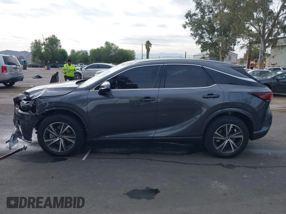 2024 Lexus RX 350 with VIN 2T2BAMBA1RC034871, listed as a IAAI auction lot 40959236 with 8,218 mi miles and . Bid and sale history available at DreamBid. Image 14.