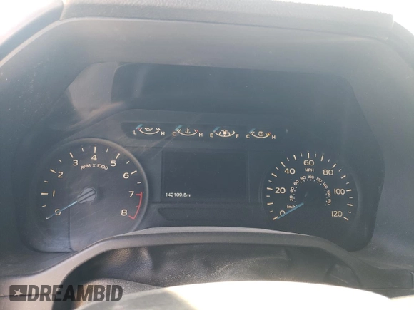 2016 Ford F-150 XL with VIN 1FTMF1C89GKD08483, listed as a Copart auction lot 49835295 with 142,109 mi miles and Clean Title. Bid and sale history available at carsss.com. Image 9.