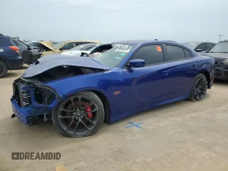 2020 Dodge Charger Scat Pack z VIN 2C3CDXGJ5LH237533, wystawiony jako Copart lot #53038675 z przebiegiem Nie podano mil oraz Tytuł czysty. Historia ofert i sprzedaży dostępna na DreamBid. Obrazek 1.