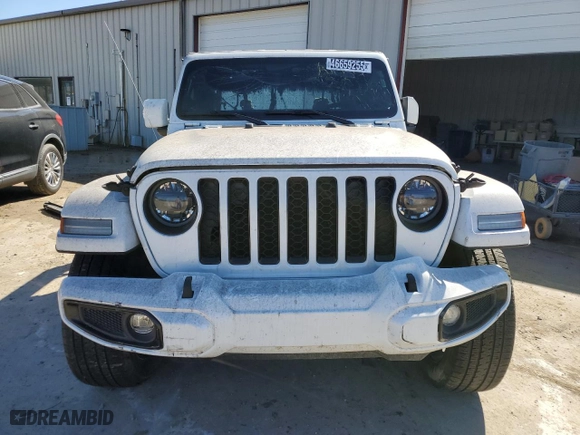 2023 Jeep Gladiator Overland with VIN 1C6HJTFGXPL550344, listed as a Copart auction lot 46659255 with 0 mi miles and Non Repairable. Bid and sale history available at carsss.com. Image 5.