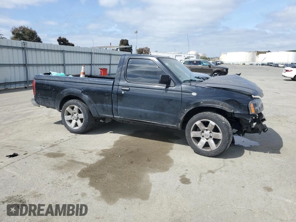 2001 Nissan Frontier XE with VIN 1N6DD21S71C335481, listed as a Copart auction lot 53393635 with 197,327 mi miles and Salvage title. Bid and sale history available at DreamBid. Image 4.