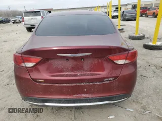 2015 Chrysler 200 Limited with VIN 1C3CCCAB5FN618761, listed as a Copart auction lot 47644505 with 136,155 mi miles and Salvage title. Bid and sale history available at DreamBid. Image 6.