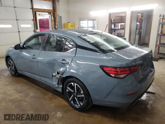 2024 Nissan Sentra SV with VIN 3N1AB8CV0RY333700, listed as a Copart auction lot 66105155 with 25,655 mi miles and Clean title. Bid and sale history available at DreamBid. Image 2.