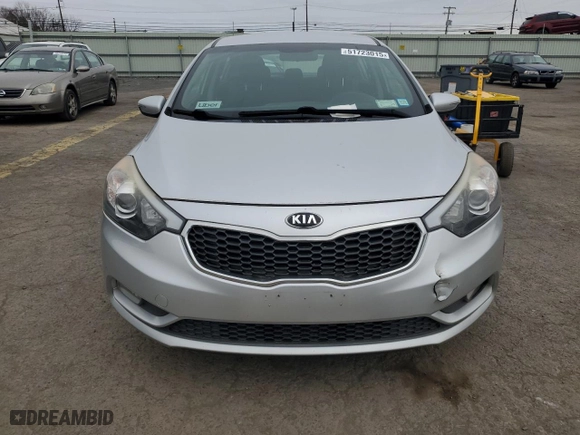 2016 Kia Forte 5-Door LX with VIN KNAFK5A87G5576443, listed as a Copart auction lot 51723015 with 129,084 mi miles and Clean Title. Bid and sale history available at carsss.com. Image 5.