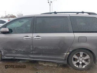 2014 Toyota Sienna SE with VIN 5TDXK3DC4ES434604, listed as a IAAI auction lot 41346434 with 108,633 mi miles and . Bid and sale history available at DreamBid. Image 14.