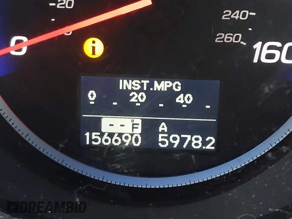 2007 Acura RDX Tech Pkg with VIN 5J8TB18507A024625, listed as a IAAI auction lot 41599406 with 156,690 mi miles. Bid and sale history available at carsss.com. Image 16.