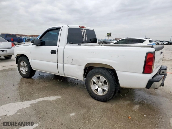2005 Chevrolet Silverado 1500 Work Truck with VIN 1GCEC14X15Z134674, listed as a Copart auction lot 50159365 with 207,248 mi miles and Salvage Title. Bid and sale history available at carsss.com. Image 2.